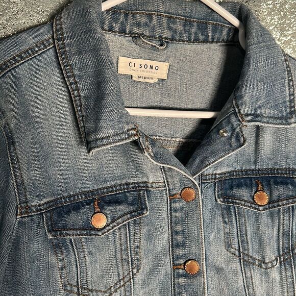 Ci Sono denim vest - Picture 2 of 2